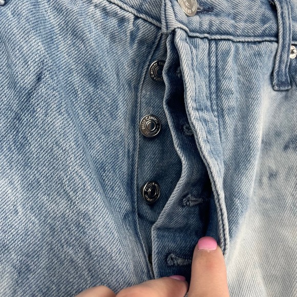 JUICY COUTURE Indigo Relaxed-Fit Tie-Dyed Button Fly Jeans Size 30 NWT - Picture 3 of 13